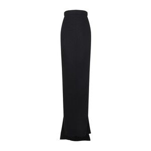 Rick Owens Lido Black Linen Skirt - NWT